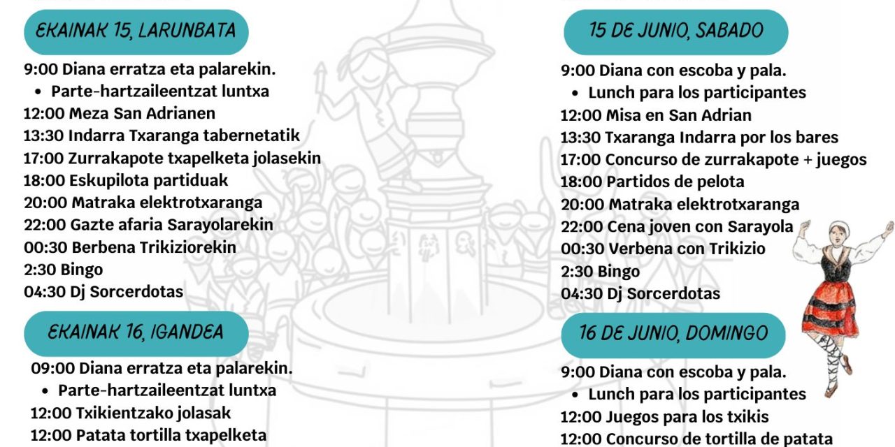 Maeztuko Jaiak. Fiestas de Maeztu.