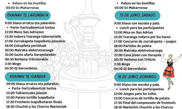 Maeztuko Jaiak. Fiestas de Maeztu.