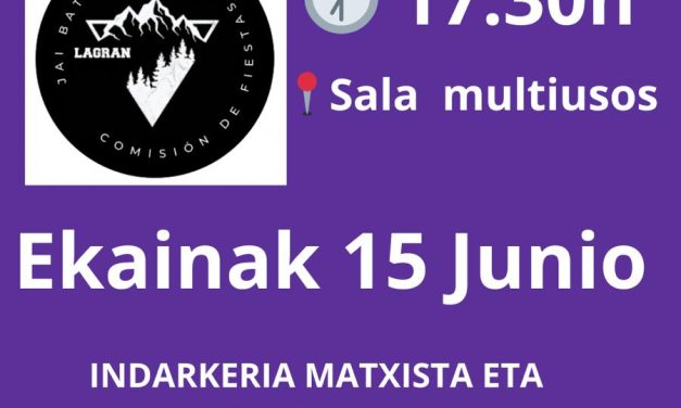 Aurkezpena/Presentación: Protocolo de respuesta Institucional frente a las violencias machistas y LGTBIQfóbicas (Lagran ekainak 15 de junio).