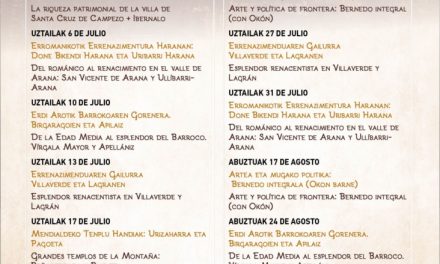 Ondare ibilbideak – Rutas patrimoniales.