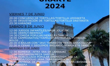 Urarteko Jaiak – Fiestas de Urarte.