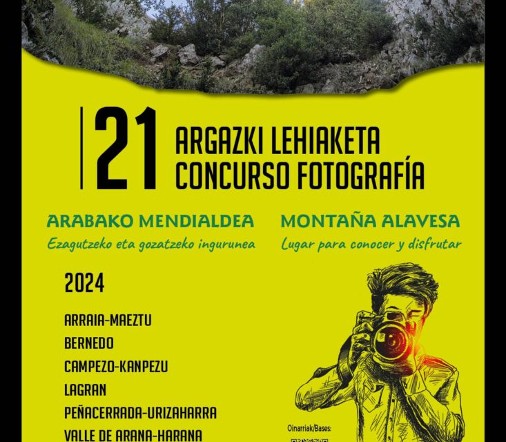 Argazki lehiaketa. Concurso de fotografía.