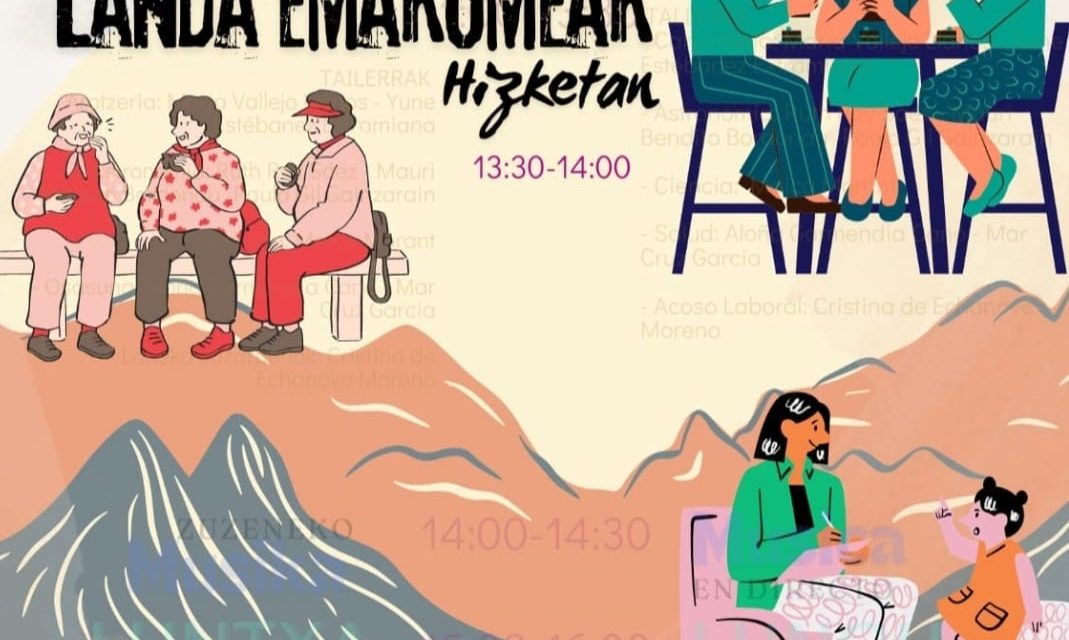 Mendialdeko emakumeen I. Topaketa. I Encuentro de mujeres de Mendialdea (Korres, uztailak 14 de julio).