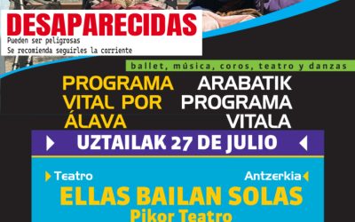 Ellas bailan solas (Peñacerrada, uztailak 27 de julio).