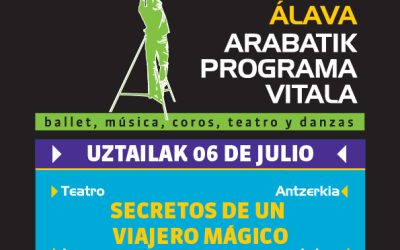 Antzerkia-Teatro: Secretos de un viajero mágico (Quintana, uztailak 6 de julio)