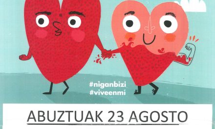 Eman odola. Dona sangre (Santa Cruz de Campezo, abuztuak 23 de agosto).