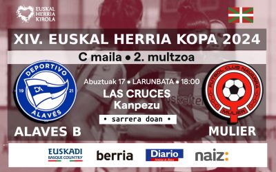 XIV. Euskal Herria Kopa 2024 (Las Cruces – Kanpezu, abuztuak 17 de agosto).