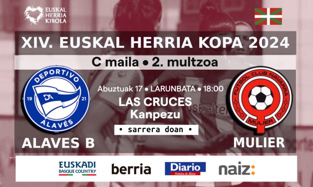 XIV. Euskal Herria Kopa 2024 (Las Cruces – Kanpezu, abuztuak 17 de agosto).