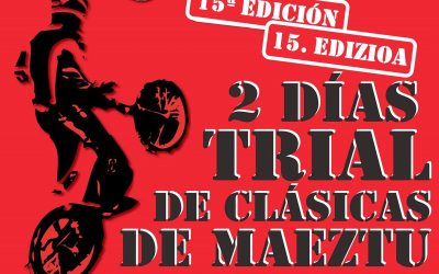 Los pilotos franceses retan a los habituales dominadores en el Trial de Clásicas de Maeztu.