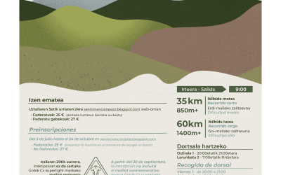 30. Martxa BTT San Román de Campezo – Durruma Kanpezu (Azaroak 2 de noviembre).