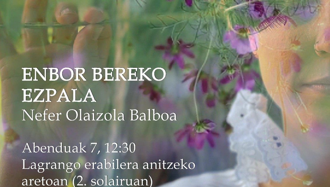 Enbor bereko ezpala (Lagrán, abenduak 7 de diciembre).