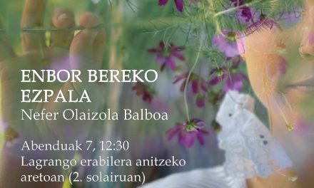 Enbor bereko ezpala (Lagrán, abenduak 7 de diciembre).