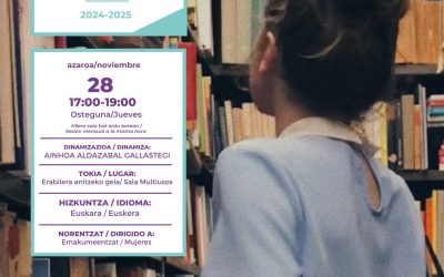 Irakurketa Klub Feminista euskaraz (Maeztu, azaroak 28 de noviembre).