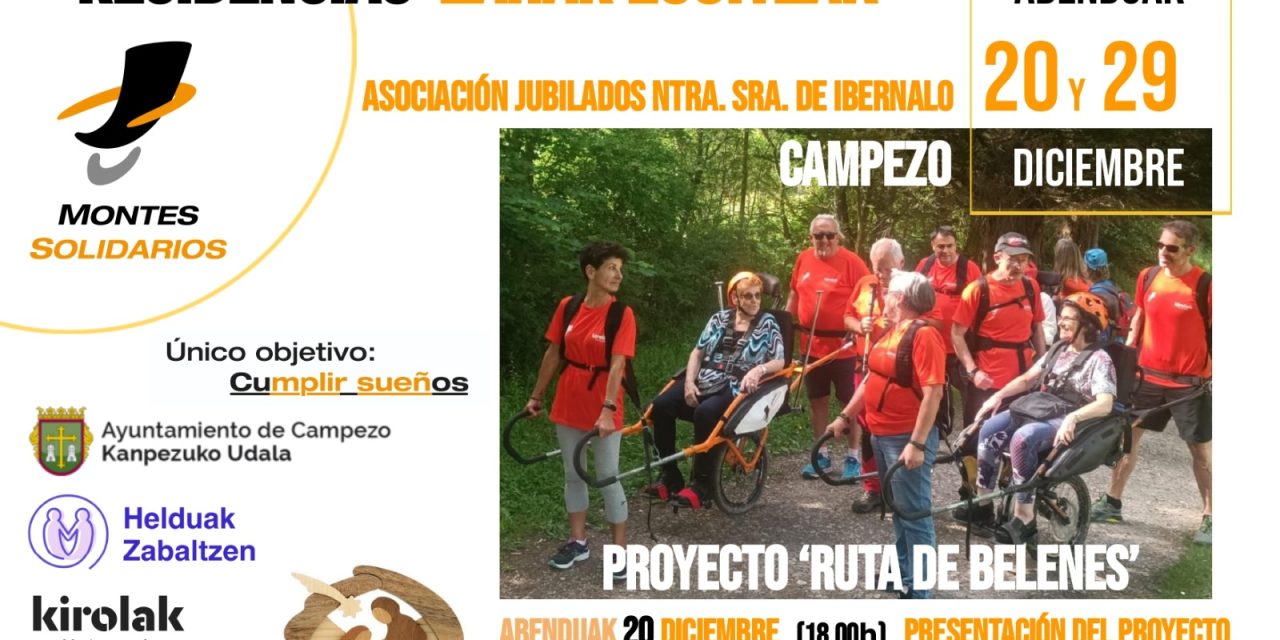 Salida: Ruta de los Belenes (Santikurutze Kanpezu, abenduak 29 de diciembre).