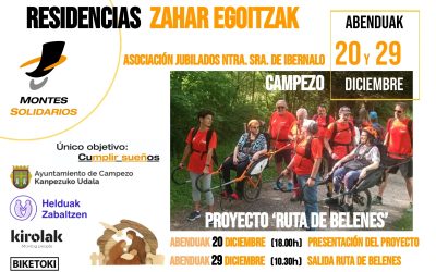 Salida: Ruta de los Belenes (Santikurutze Kanpezu, abenduak 29 de diciembre).
