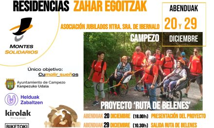 Salida: Ruta de los Belenes (Santikurutze Kanpezu, abenduak 29 de diciembre).