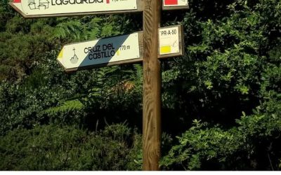 Pasos y portillos desde Herrera a la Peña de Lapoblación ( Lagrán, urtarrilak 17 de enero).
