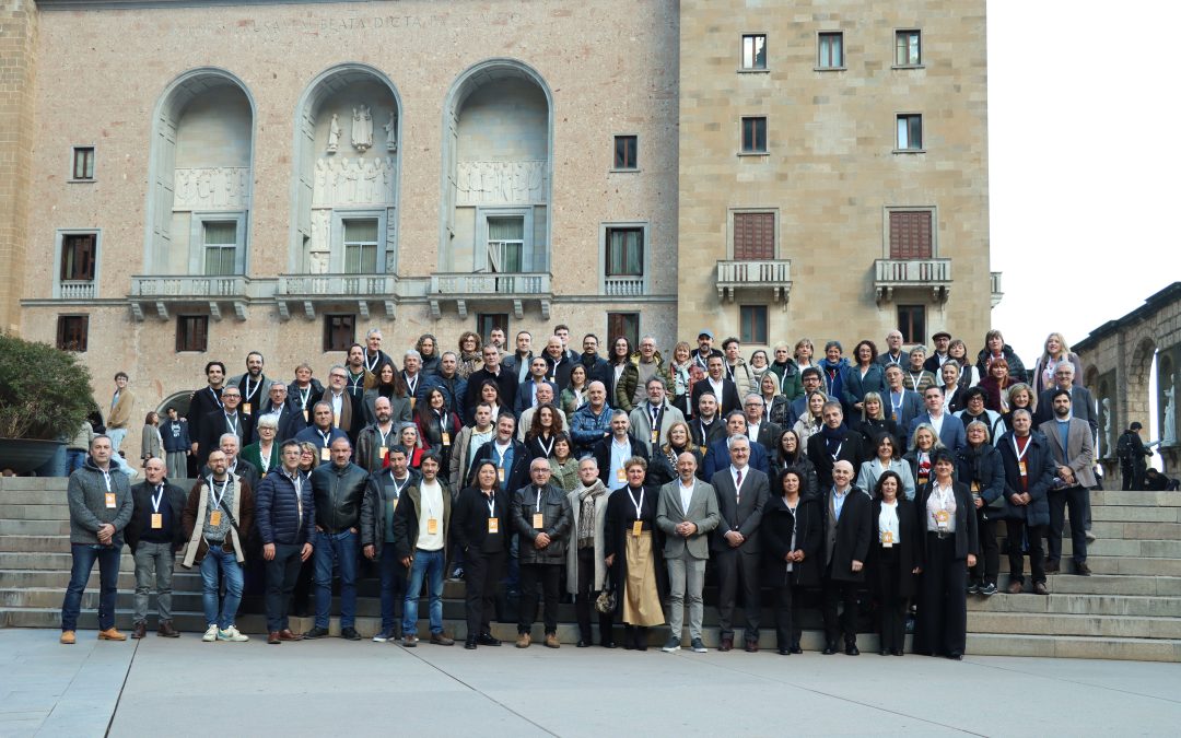 Nace en Montserrat la Asociación de Municipios del Camino Ignaciano con la participación de 60 pueblos y ciudades de Cataluña, Aragón, Navarra, La Rioja y País Vasco.