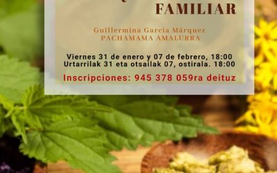 Tailerra/Taller: Botiquín natural familiar (Lagrán, urtarrilak 31 de enero).
