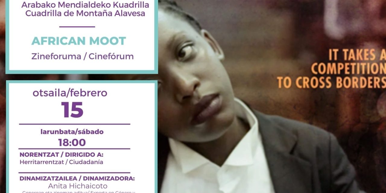 African Moot (Bernedo, otsailak 15 de febrero).