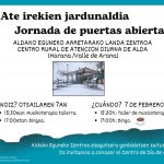 Jornada de puertas abiertas (CRAD Alda, otsailak 7 de febrero).