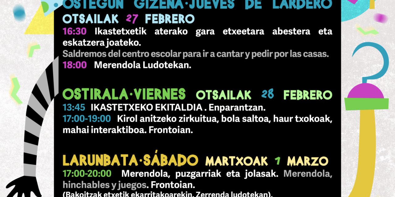 Kanpezuko Inauteriak 2025
