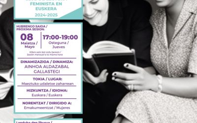 Irakurketa Klub Feminista (Maeztu, maiatzak 8 de mayo).