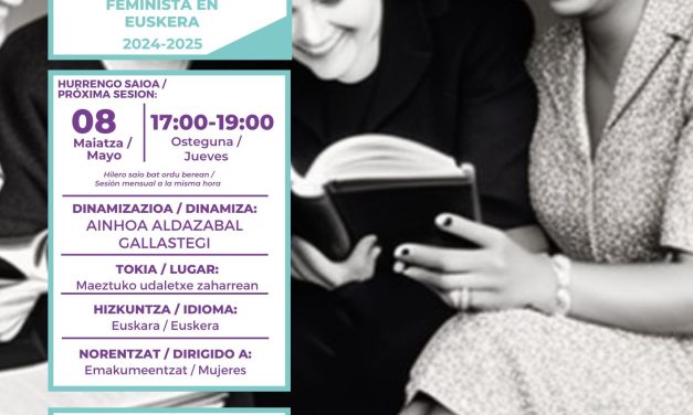 Irakurketa Klub Feminista (Maeztu, maiatzak 8 de mayo).