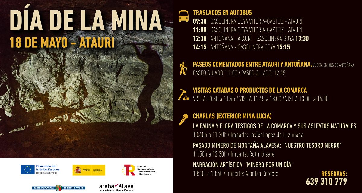 Meategiren eguna. Día de la mina ( Atauri, maiatzak 18 de mayo).