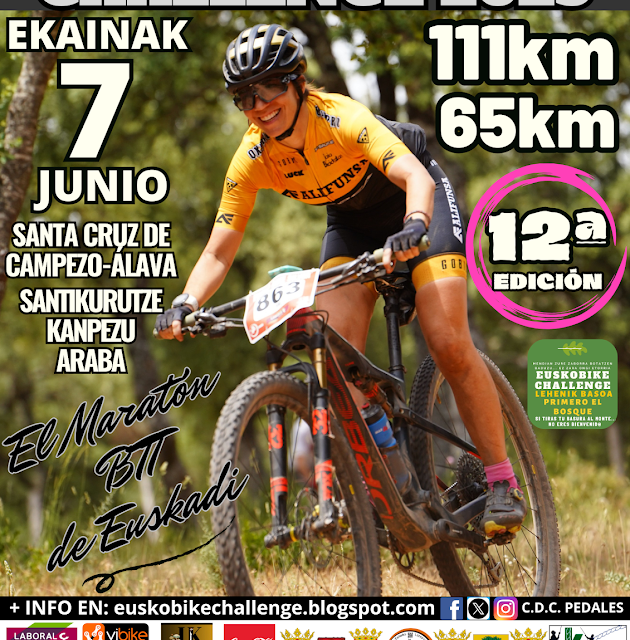 Eusko Bike Challenge 2025 (Santikurutze Kanpezu, ekainak 7 de junio)