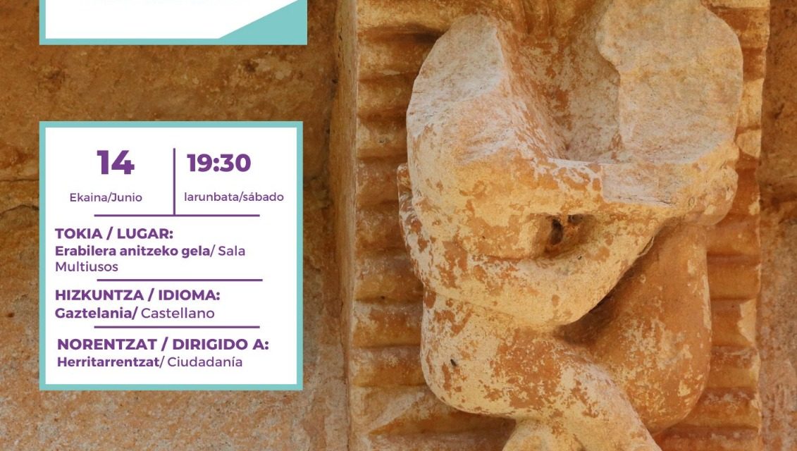 Isabel Mellén: «Sexo y poder en las iglesias románicas alavesas» (Peñacerrada, ekainak 14 de junio).