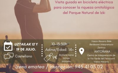 Bike Birding (Antoñana, uztailak 12-19 de julio).