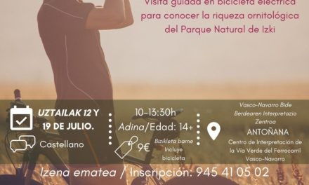 Bike Birding (Antoñana, uztailak 12-19 de julio).