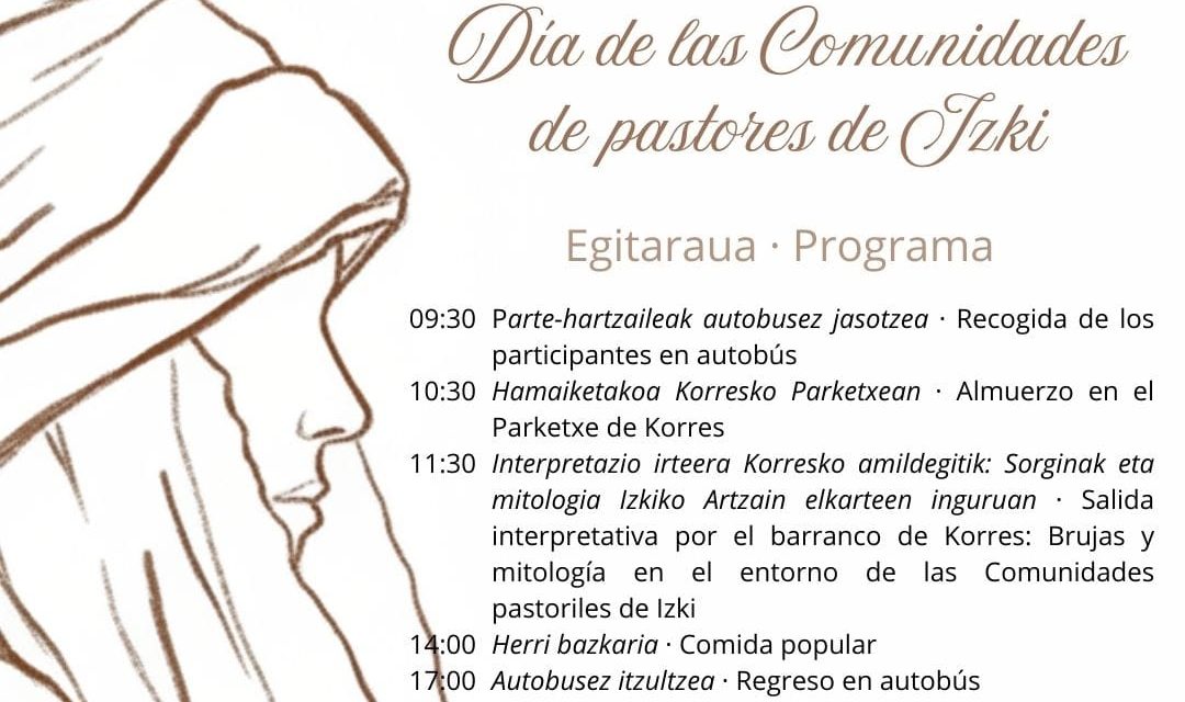 Día de las Comunidades Pastoriles de Izki (Korres, irailak 29 de septiembre).